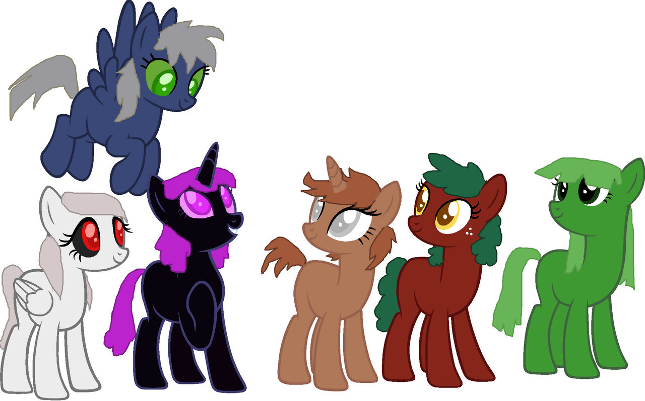 (3/6) Minecraft Mob Pony Adopts by Manglex5 on DeviantArt
