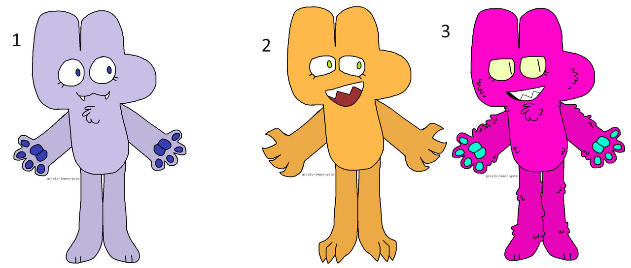 Four Base Bfb (3/3) BFB Four Adopts by Manglex5 on DeviantArt