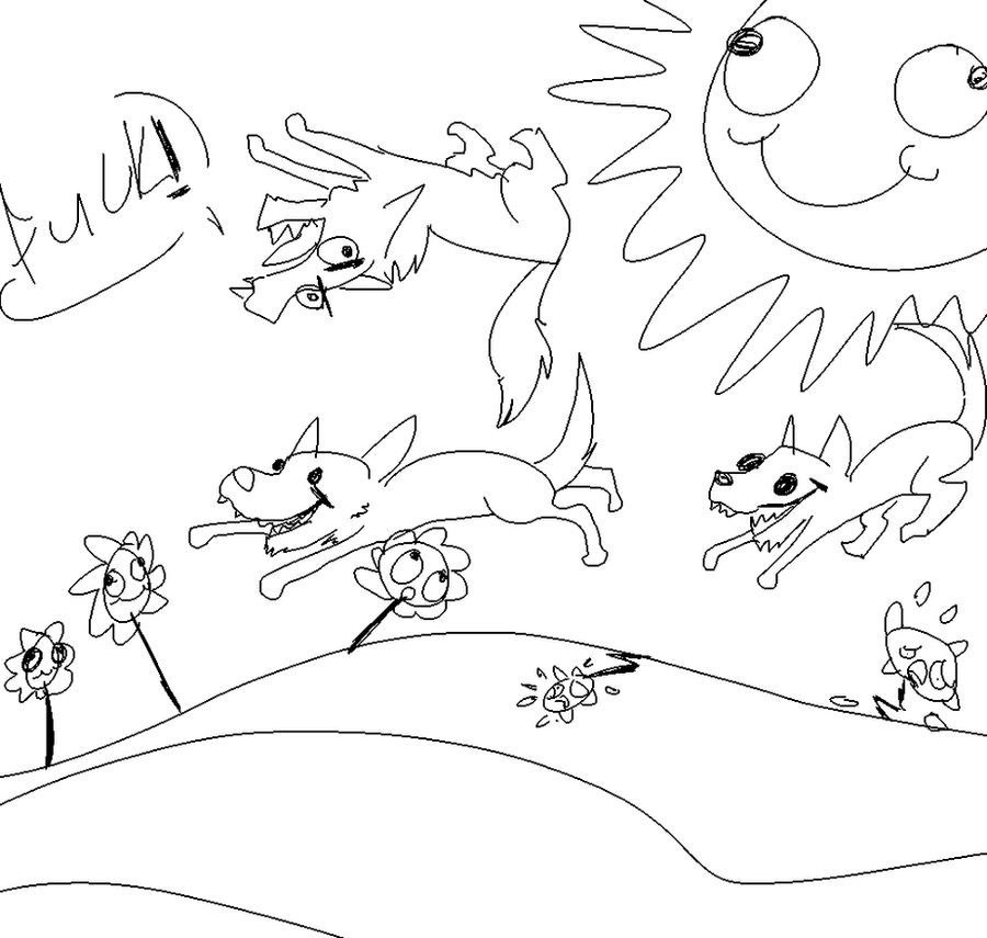 The Wolves Prance by RBC-Comics on DeviantArt