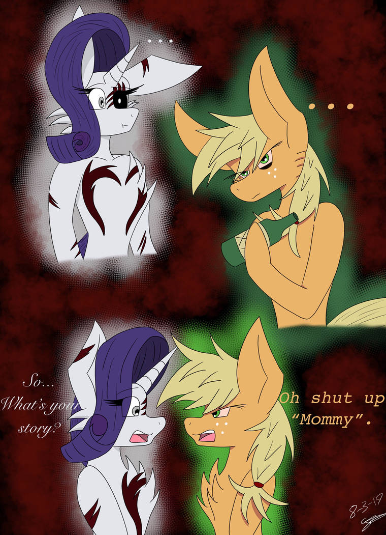 Miss Rafit Lil Miss Rarity Meets Crapplejack by SuperCyclonePro on DeviantArt