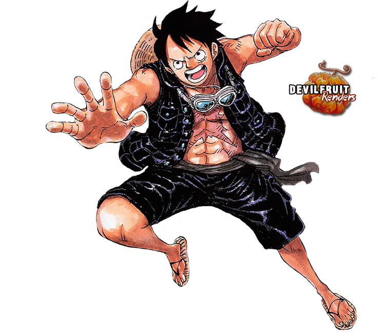 Cartoon Ranger Ruffy Ruffy Render - Chapter 829 by MrDevilfruit on DeviantArt
