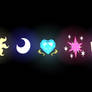 The Cutie Mark of the 6 Princesses