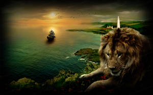 Lion coast by Cleo-Bizarre