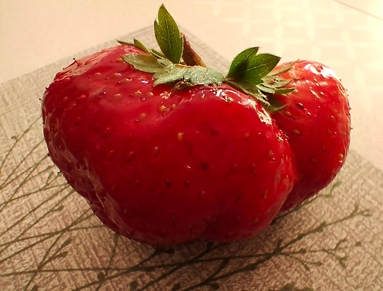 Strawberry Randomly Weird Strawberry by ElectricLadyStudios on DeviantArt