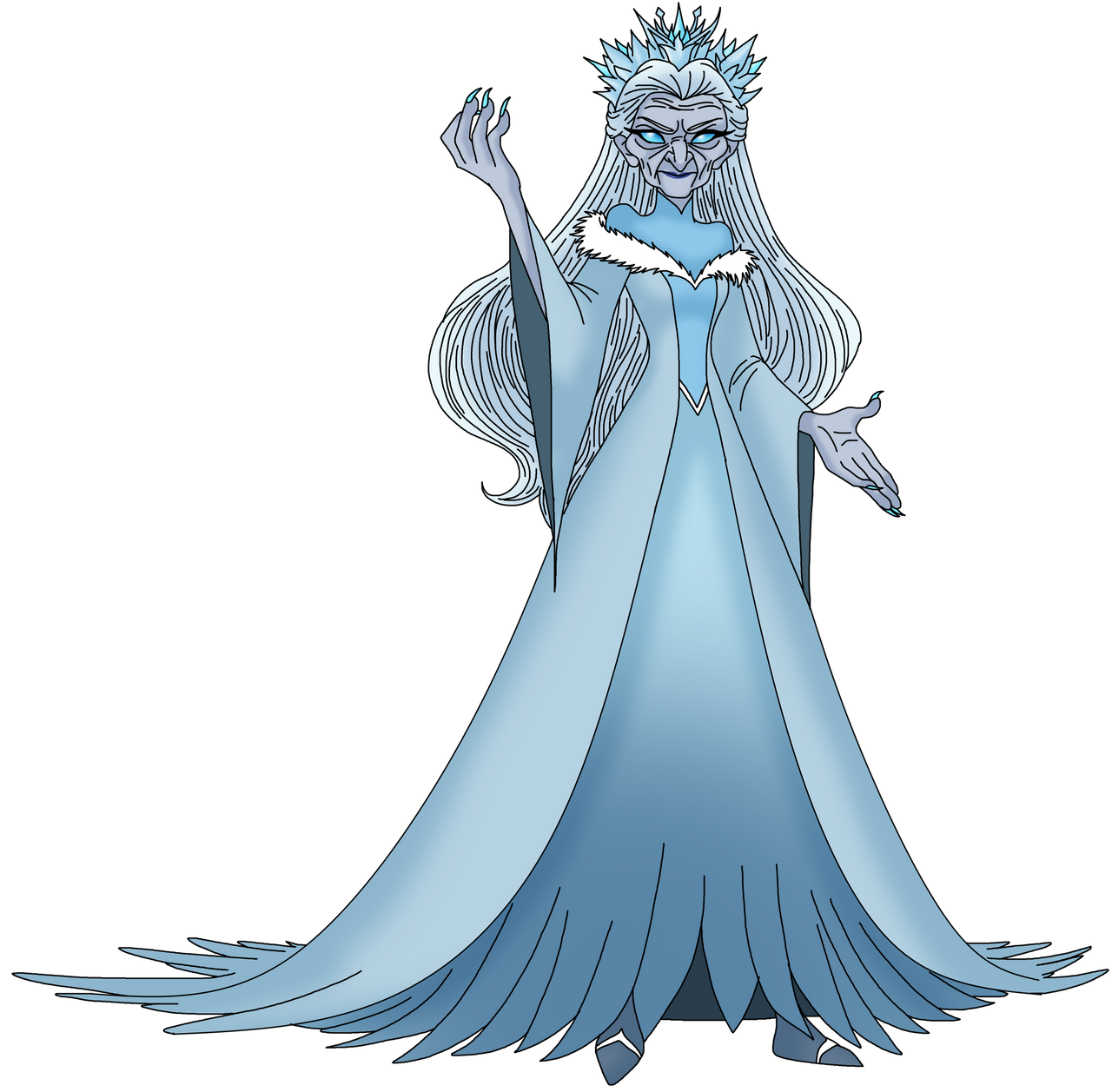 Ice witch by SealixirFairytales on DeviantArt