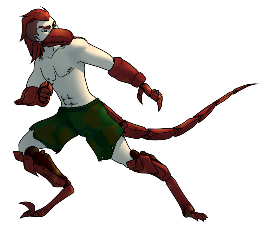 Commission: Raptor by Broeckchen on DeviantArt