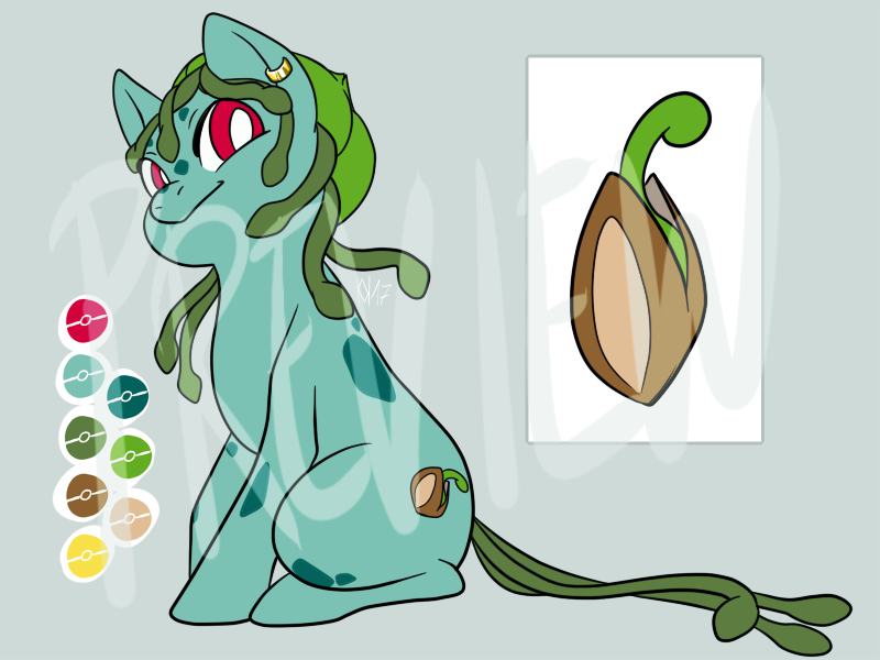 [CLOSED] Bulbasaur Ponymon Adoptable