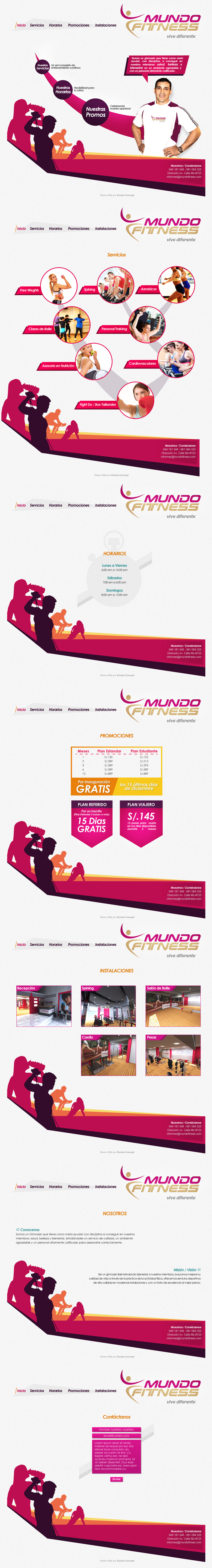 Mundo Fitness Web