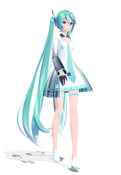 Walk Cycle Miku