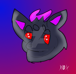 Darky as Zorua