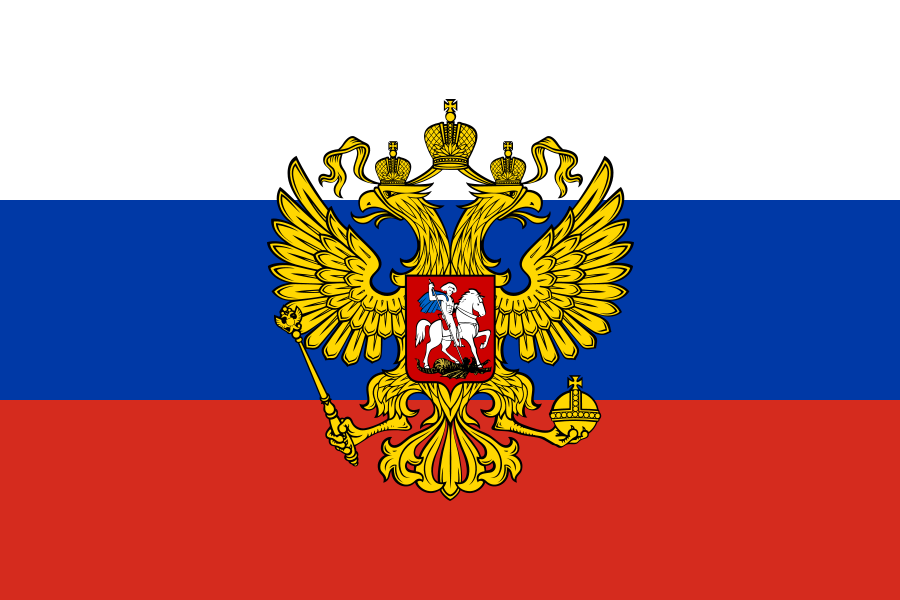 Flag russian federation Royalty Free Vector Image