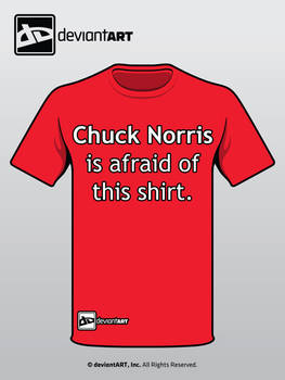 Chuck Norris Afraid