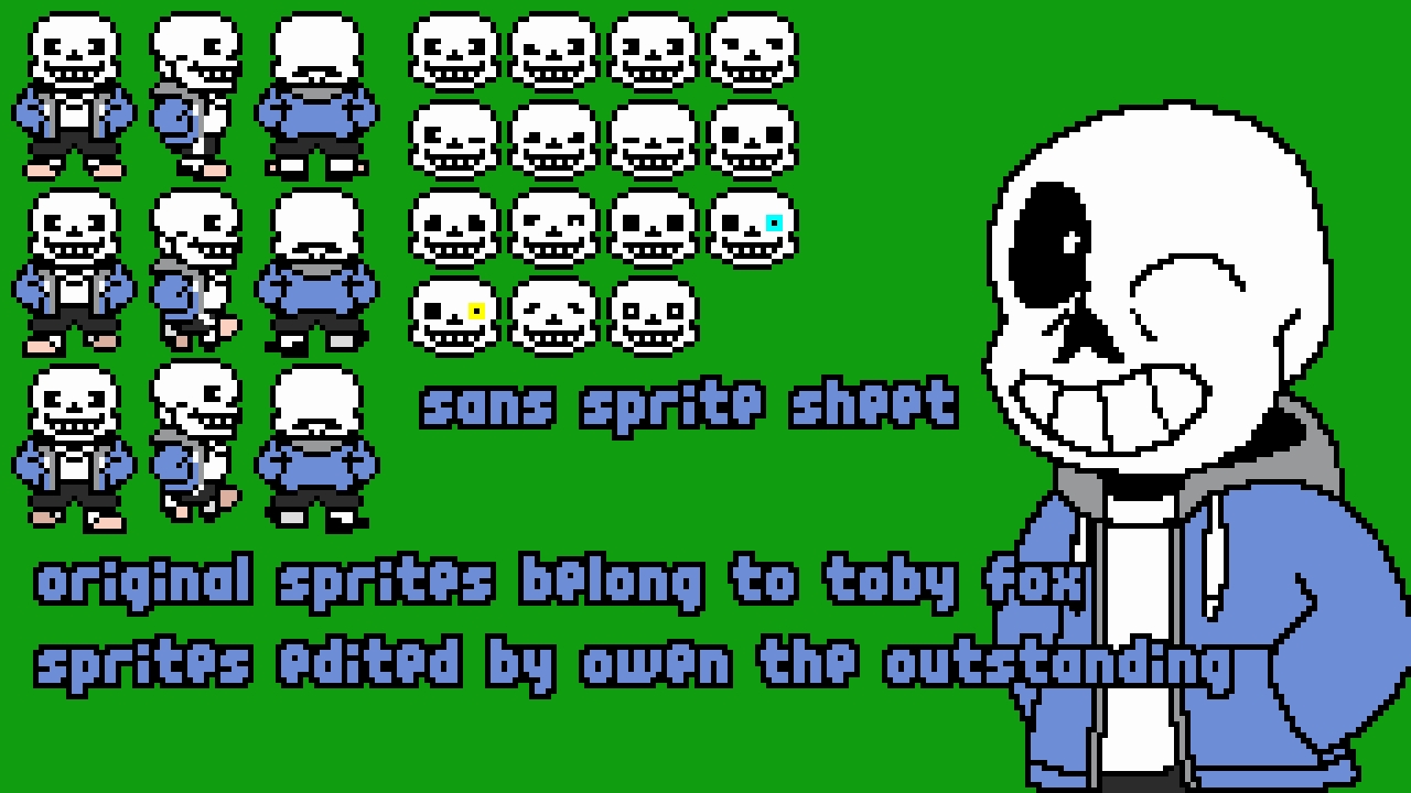 Sans Custom Sprite Sheet By Owentheoutstanding On Deviantart Sans Custom Sprite Sheet By Owentheoutstanding On Deviantart