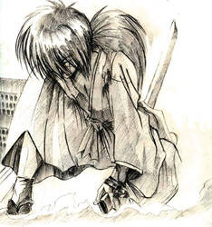 Himura Kenshin Sketch RK