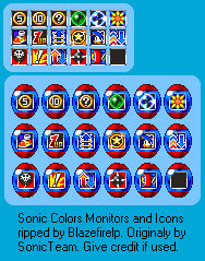 Sonic Colours - Monitors by BlazefireLP on DeviantArt