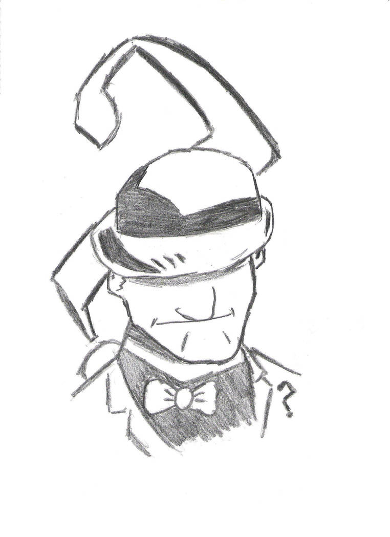 riddler by mikescartoons on DeviantArt