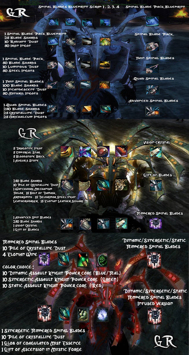 All 6 stages of crafting by SkuroMatter on DeviantArt