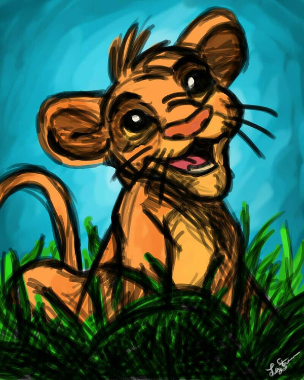 Simba Color by IsisMagic on DeviantArt