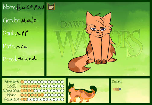 BLAZEPAW || DOW ||