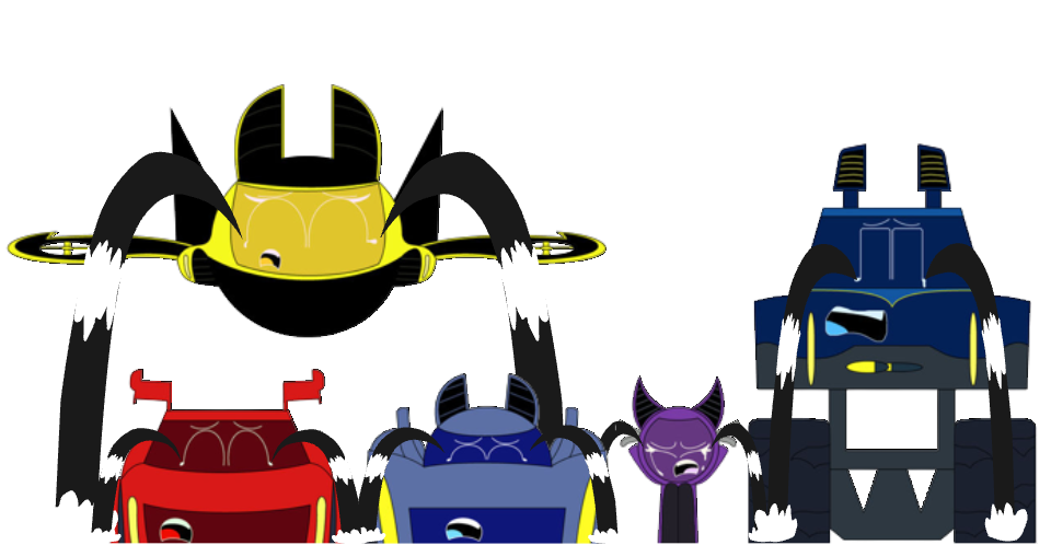 Evil Computer Batwheels The Batwheels with Ocular Gushers by bigdeuce2113 on DeviantArt