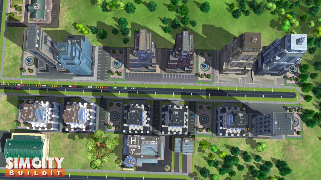 Simcity Buildit Level 8 Helper City Layout By Aponatic On Deviantart