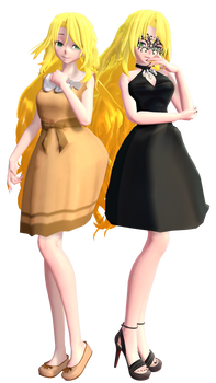 MMD Mystic Messenger - Rika (Model DL)