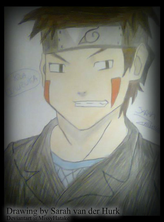 Kiba Inuzuka Drawing by MissyHatake on DeviantArt