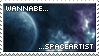 Wannabe Spaceartist Stamp