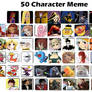 My 50 favorite Characters