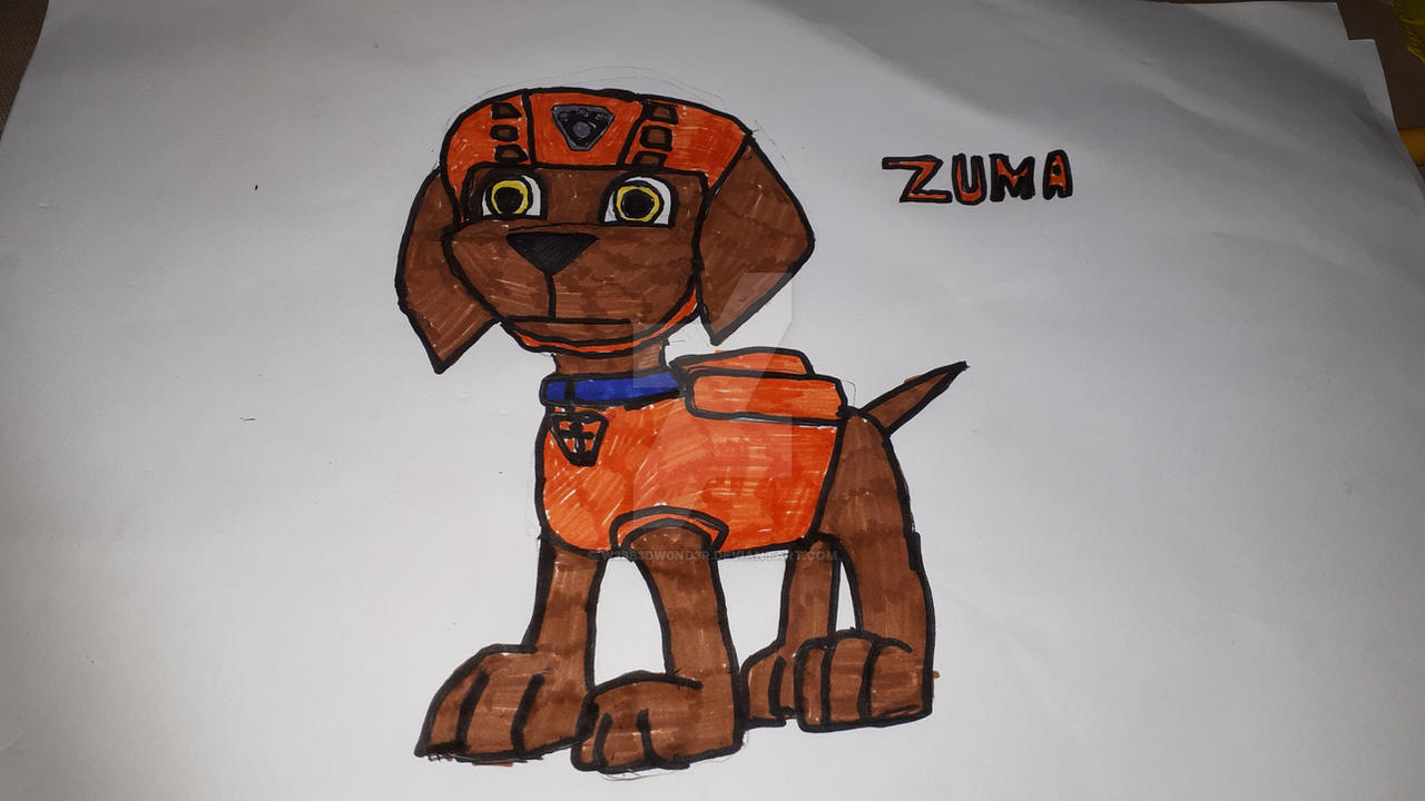 Zuma Deviantart Zuma: Paw Patrol by W3bb3dW0nd3R on DeviantArt