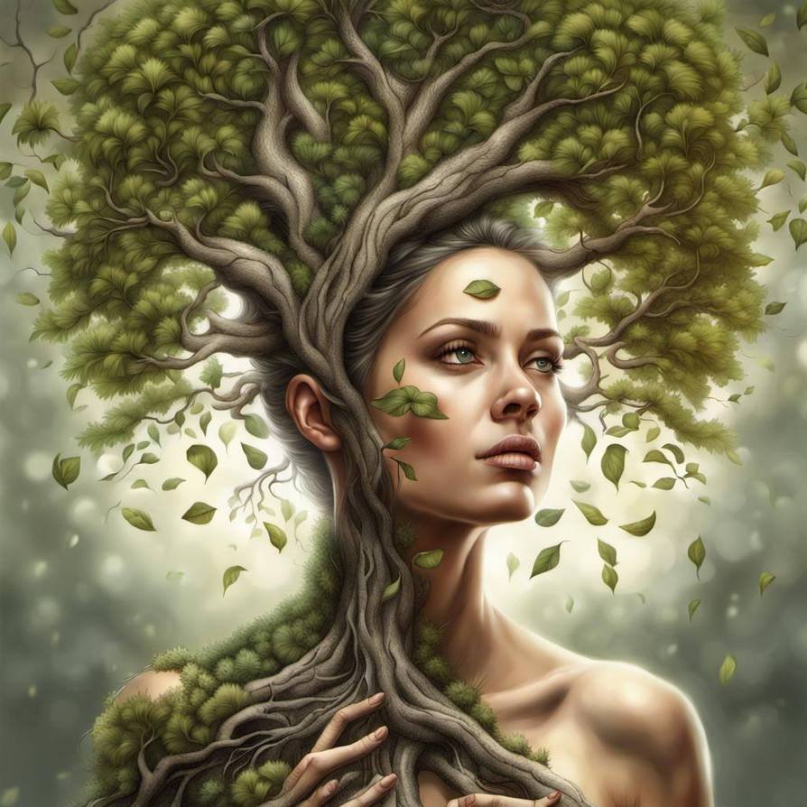 Woman Transform Tree a woman tree by mag1209 on DeviantArt