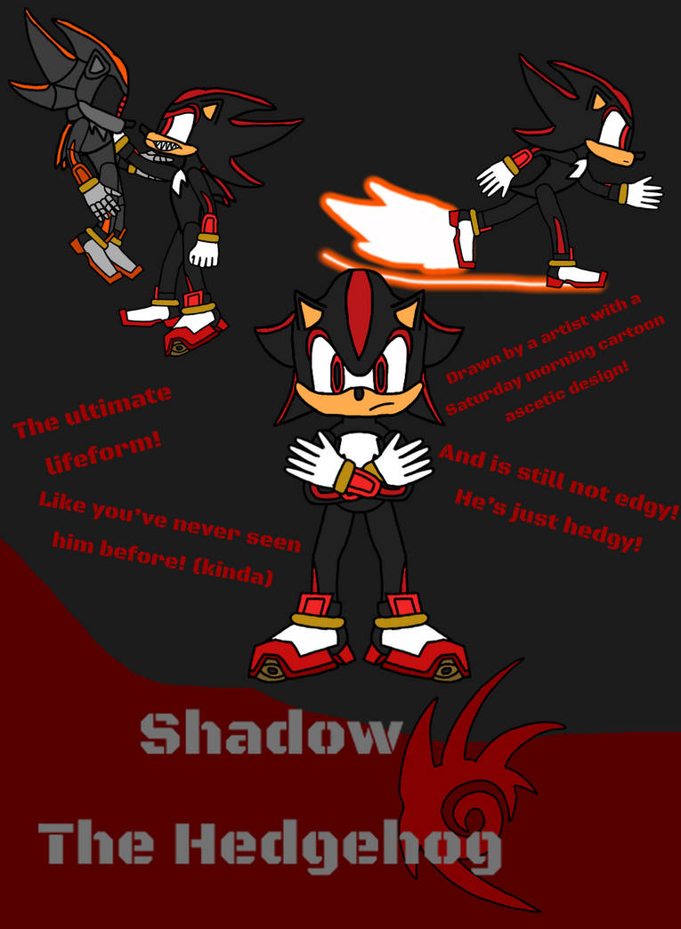 Shadow The Hedgehog In My Art Style By Justaidan781 On Deviantart Shadow The Hedgehog In My Art Style By Justaidan781 On Deviantart