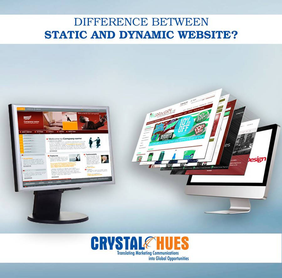 Difference Between Static and Dynamic Website by solutionspro on DeviantArt