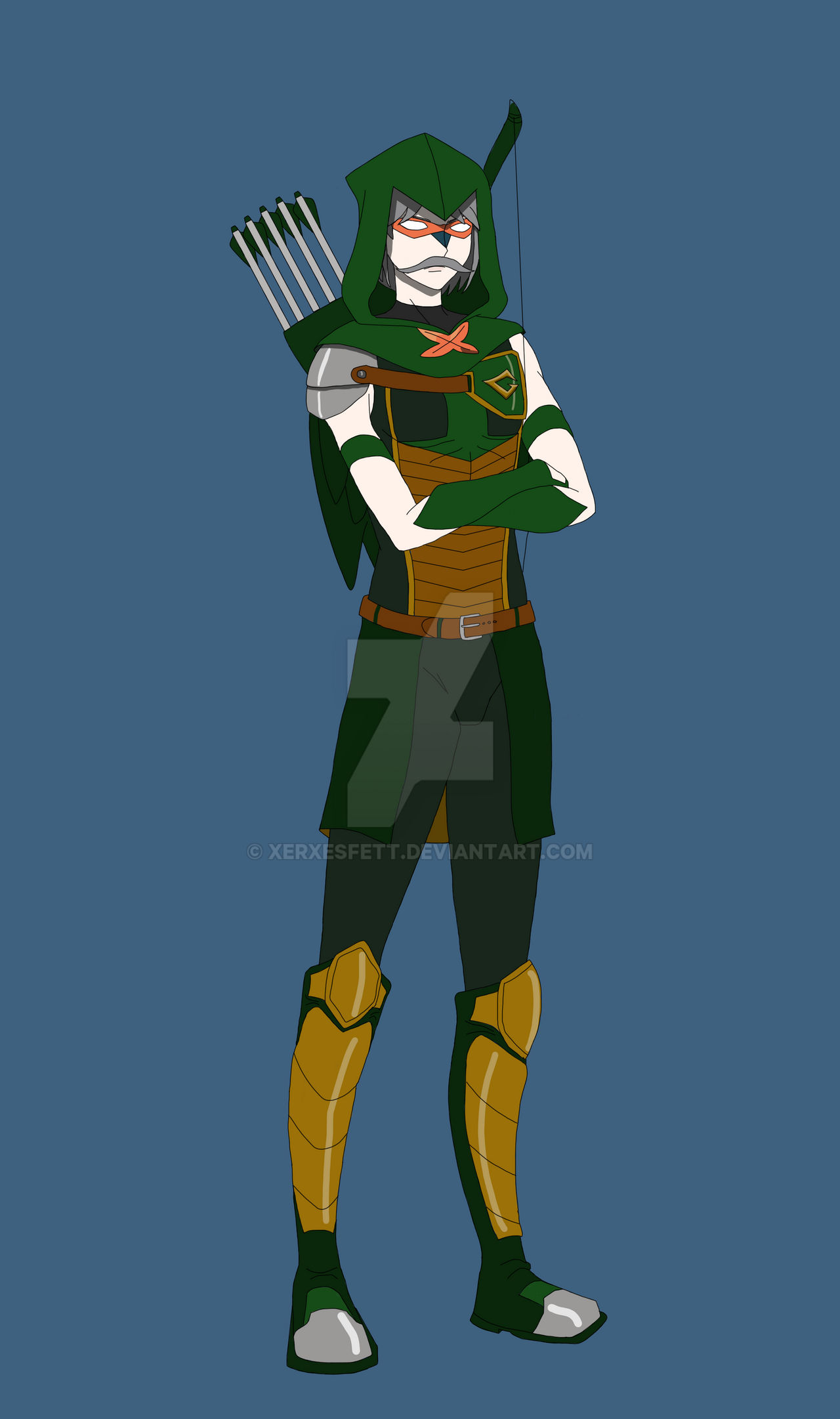 Calem Green Arrow by XerxesFett on DeviantArt