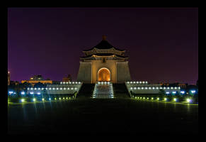 Chiang Kai-Shek Hall Night