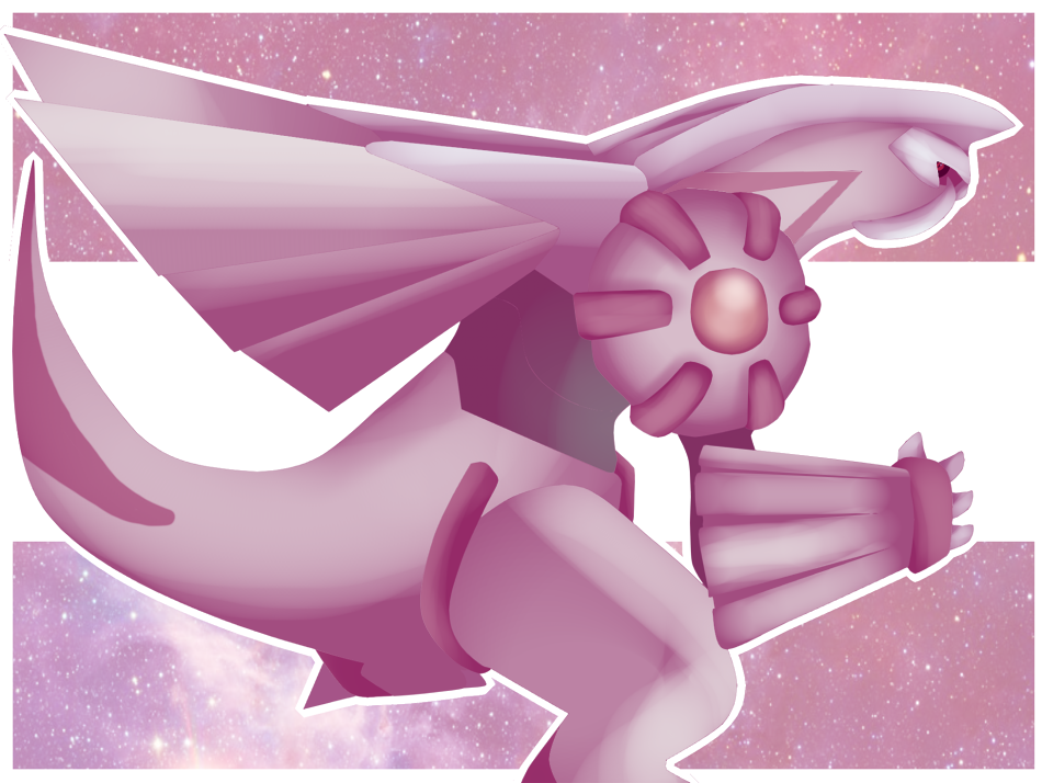 Pink Space Dragon