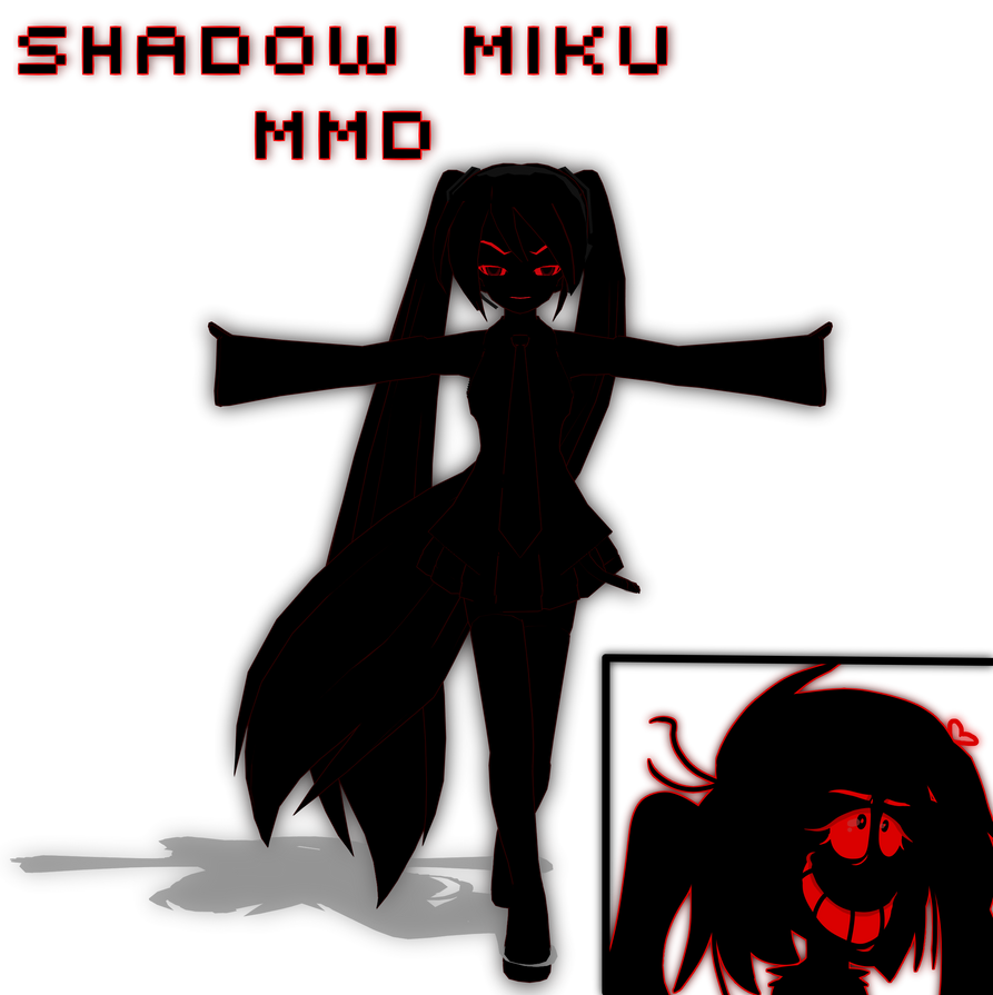 Shadow Miku MMD Download by DeadMooseMarch on DeviantArt