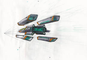 Spaceship sketch 01