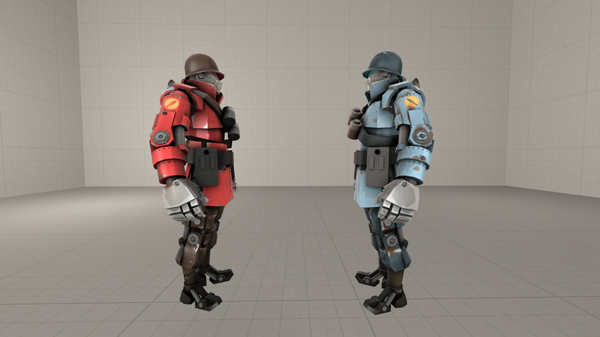 Robot Soldier Reference #2 by PrincessBloodyMary on DeviantArt