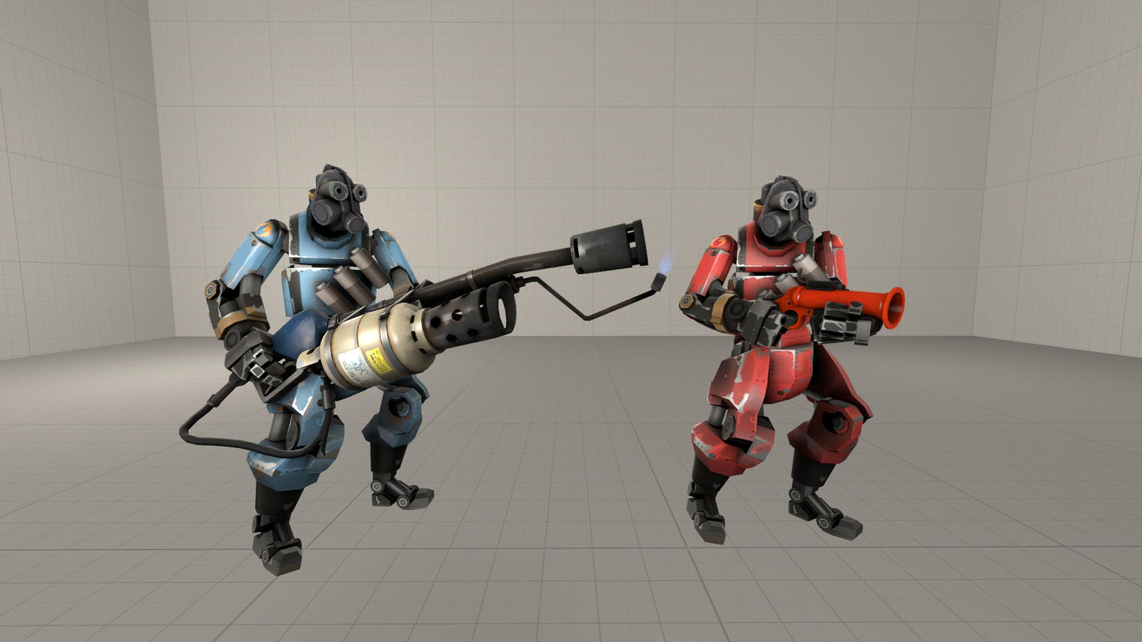 Pyro G2 Robot Pyro Reference #3 by PrincessBloodyMary on DeviantArt