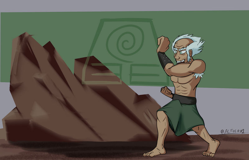 Earthbender Deviantart Earthbender King Bumi by Alfos001 on DeviantArt