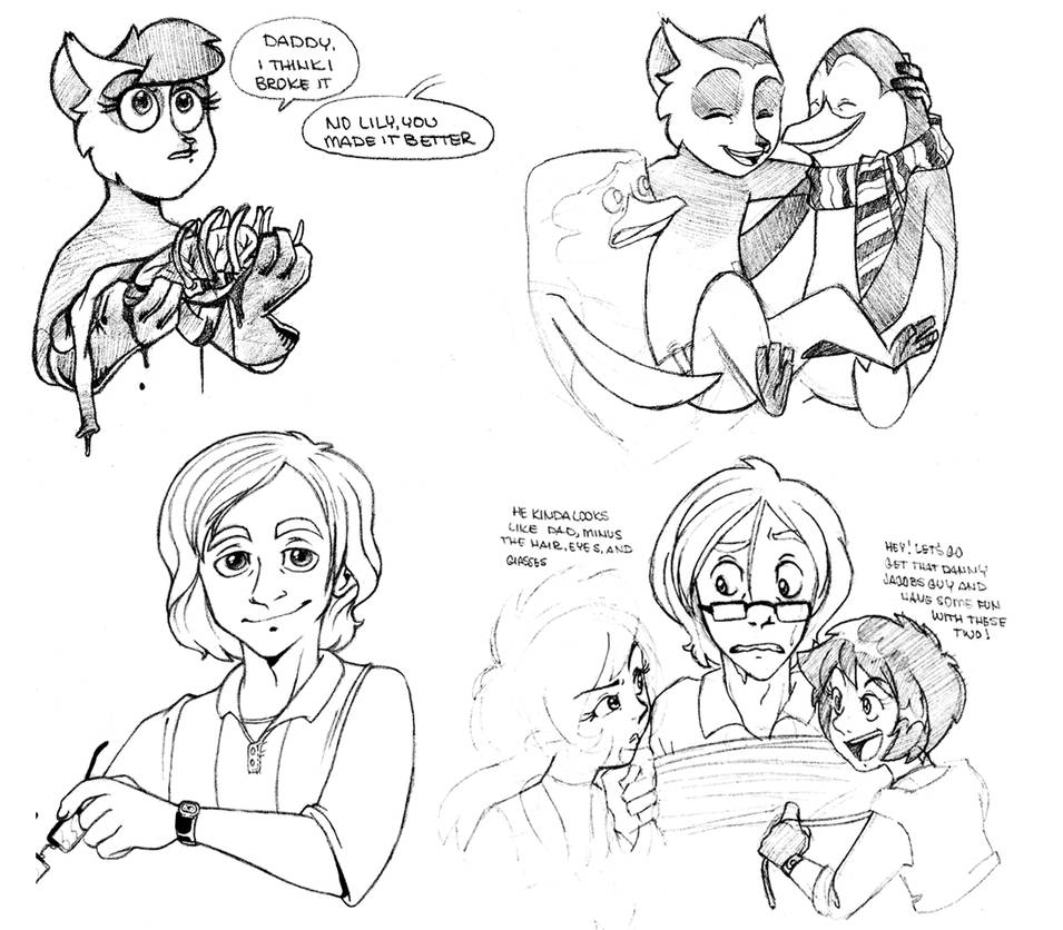 Random time sketches -- by Tsutoshi on DeviantArt