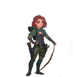 Female Halfling Concept art (Forgotten Realms)