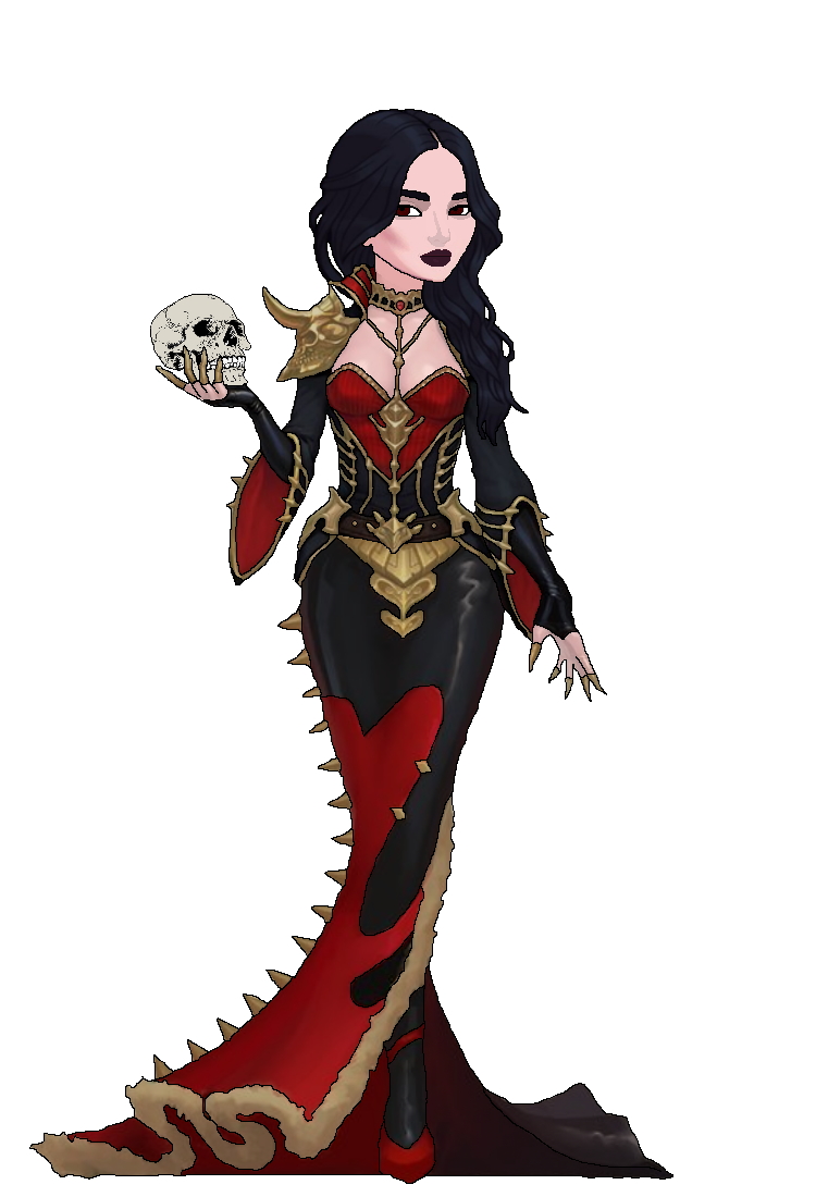 Female Vampire concept art Realms) by on