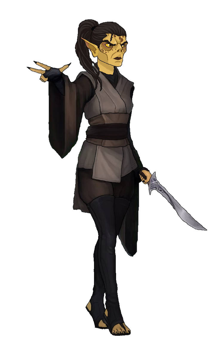 Gith Female Ranger Female Gith concept art (Forgotten Realms) by ForgottenRealmsArt on ...
