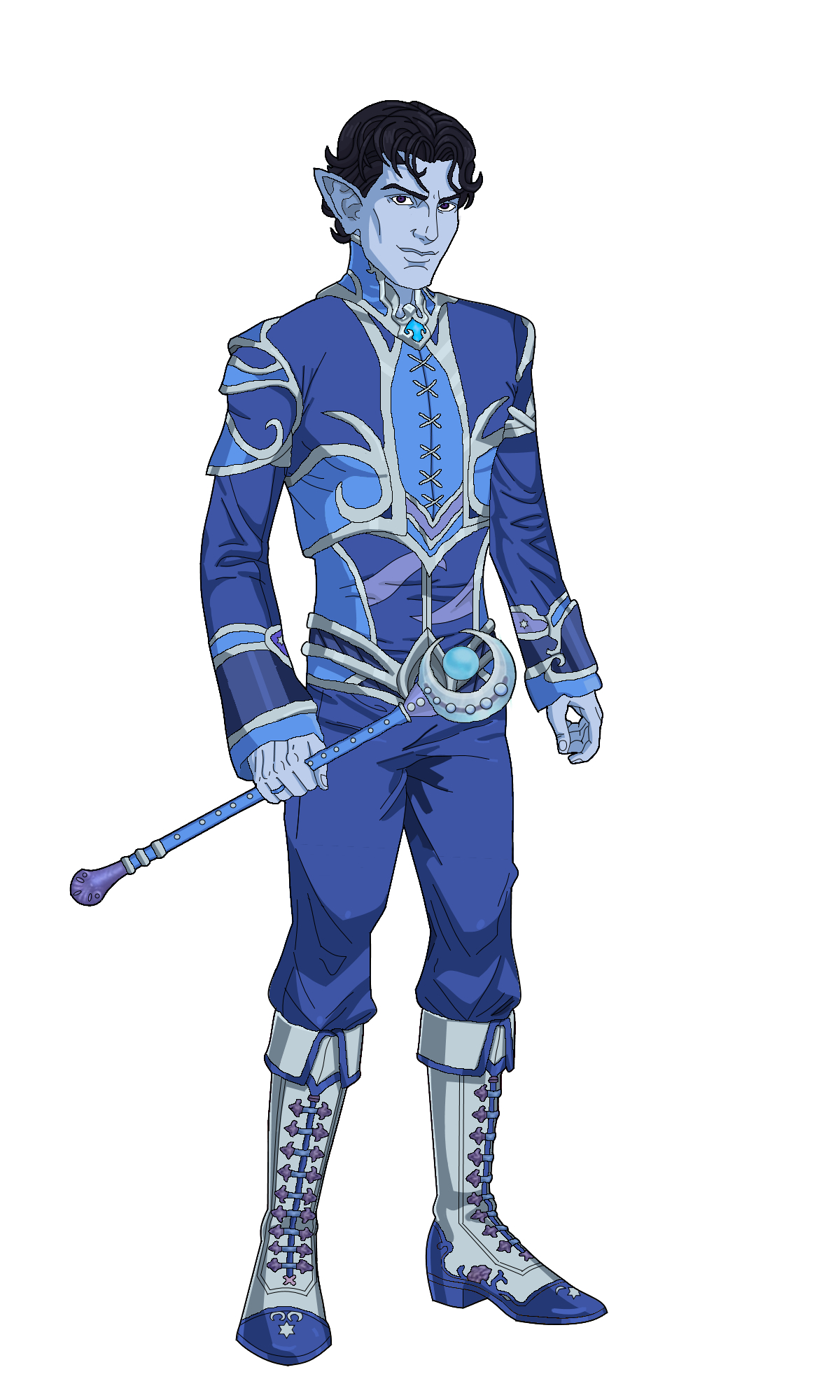 Male Moon Elf Concept Art Forgotten Realms By ForgottenRealmsArt On male-moon-elf-concept-art-forgotten-realms-by-forgottenrealmsart-on