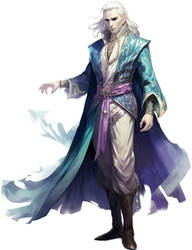 male LeShay Concept Art (Forgotten Realms)