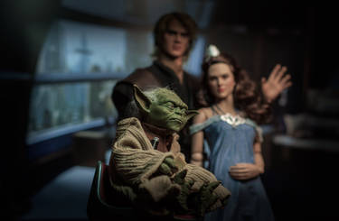 Yoda, Anakin, Padme