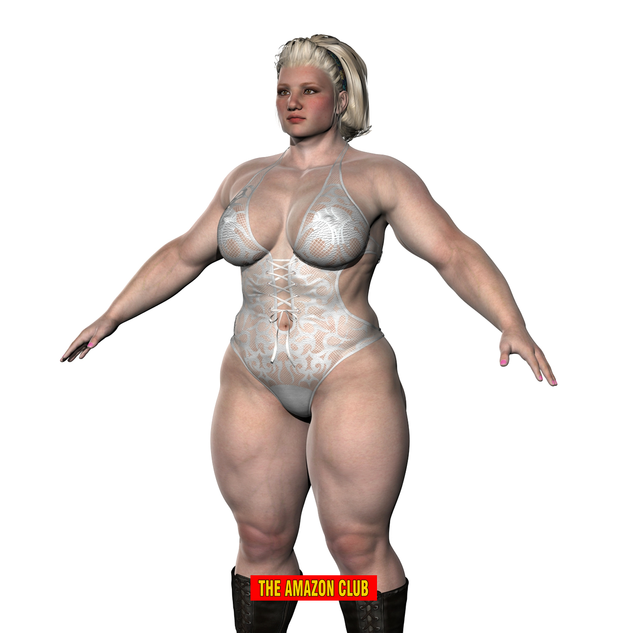 Amazon female wrestler