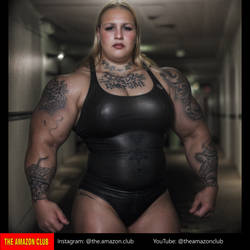 6ft 4in wrestler/strongwoman from Belarus